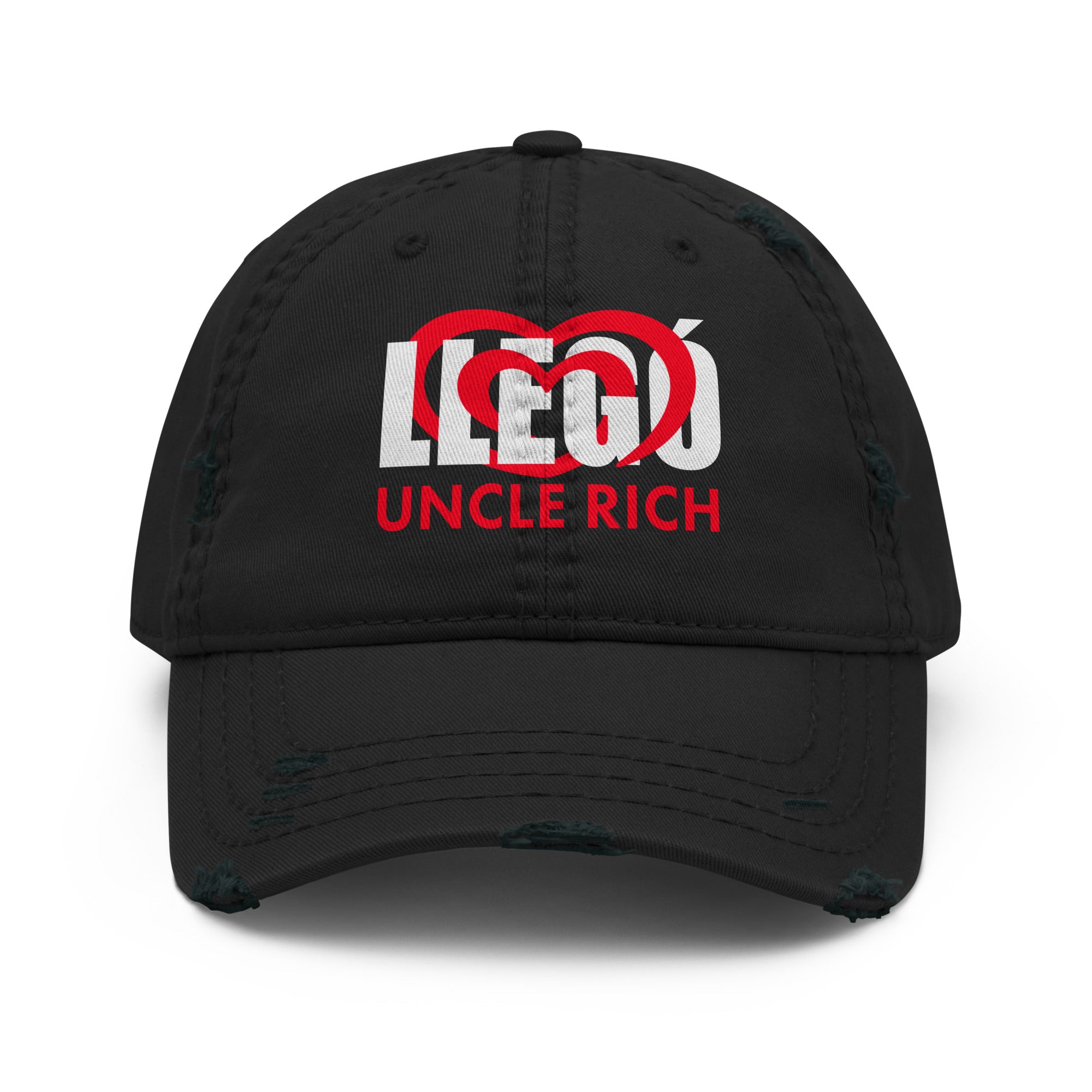 Caribal embroidered Uncle Rich cap celebrating WBC 2026 Champions with detailed stitching and adjustable strap.