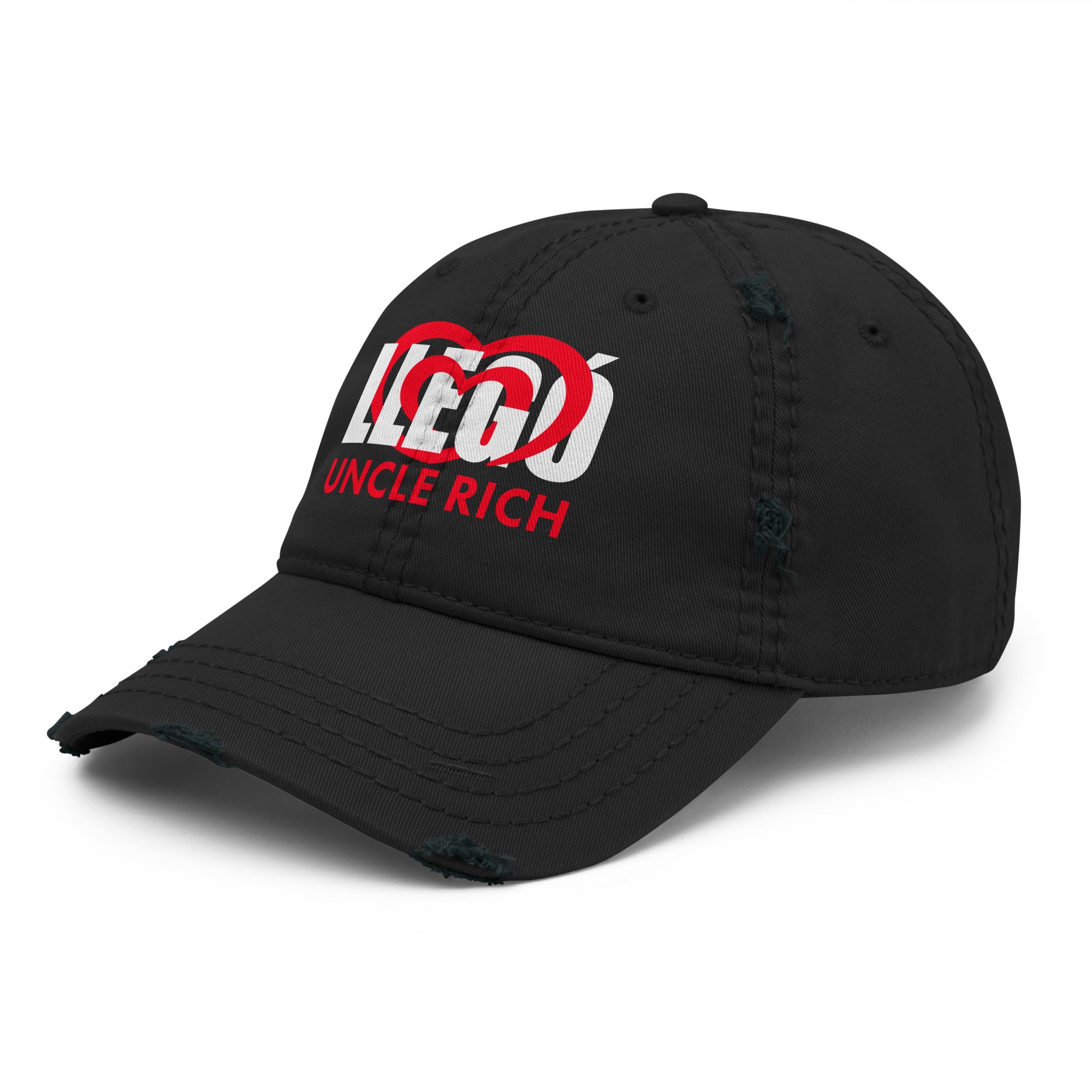 Caribal embroidery Uncle Rich cap celebrating WBC 2026 Champions, featuring detailed stitched design on a casual baseball cap.