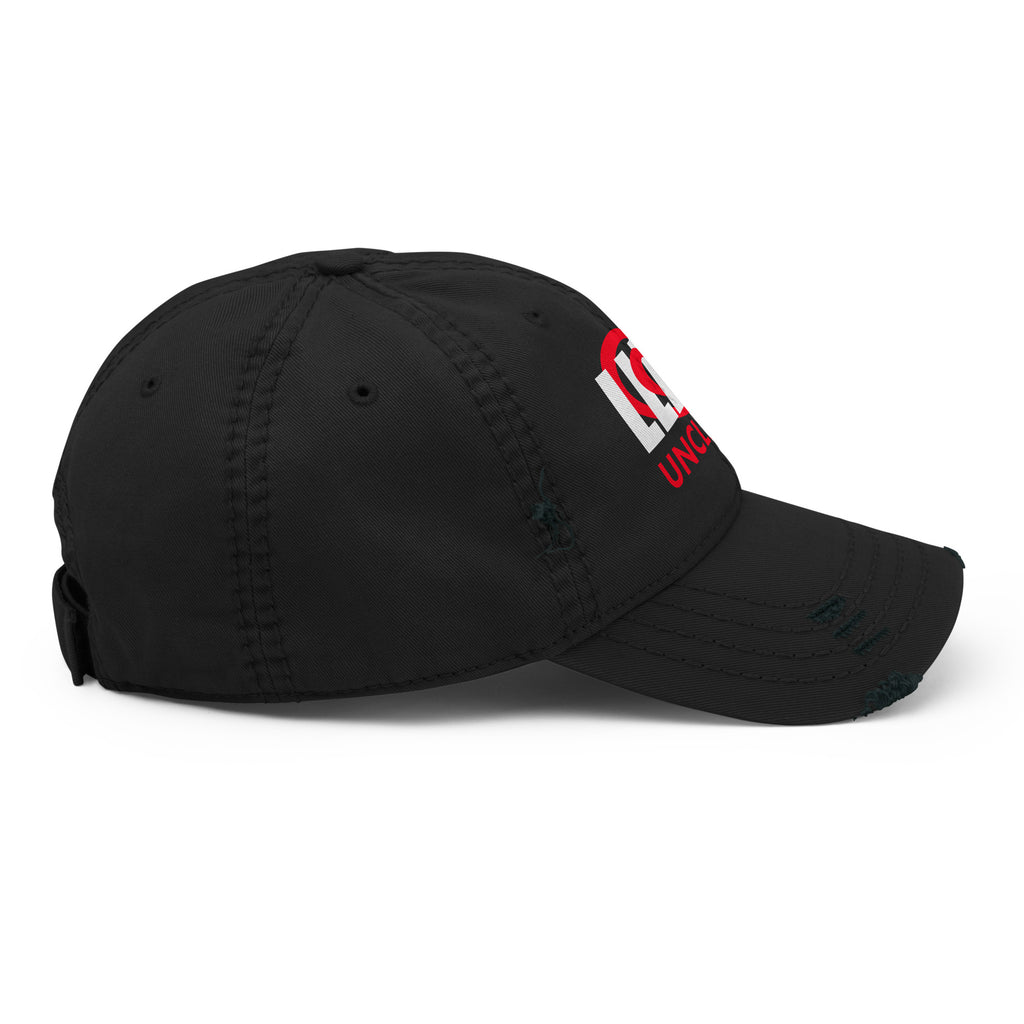 Caribal embroidered Uncle Rich cap celebrating WBC 2026 Champions, featuring detailed embroidery and a classic baseball cap design.